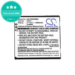 Μπαταρία για Pax myPOS D200, D200T, IS275, D200, 1800mAh, Li-Pol, 3.7V, IS057, HQ