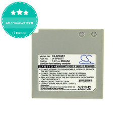 Μπαταρία για Samsung VP-MX10, 20, 850mAh, Li-Ion, 7.4V, IA-BP85ST, HQ