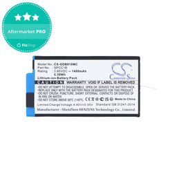 Μπαταρία για GoPro Max, Max 360, Acbat-001, 1400mAh, Li-Ion, 3.85V, SPCC1B, HQ