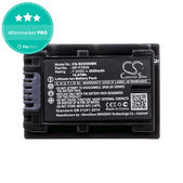 Μπαταρία για Sony Fdr-Ax33, Sony Fdr-Ax40, Sony Fdr-Ax45, Sony Fdr-Ax, 2050mAh, Li-Ion, 7.3V, NP-FV50A, HQ