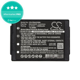 Μπαταρία για HBC Linus 6, Spectrum 1, 2, A, B, 2000mAh, Ni-MH, 6V, BA225000, HQ