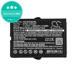 Μπαταρία για Ikusi TM60, 61, 62, 600mAh, Ni-MH, 7.2V, BT06, HQ