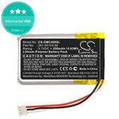 Μπαταρία για Garmin DashCam 45, DashCam 46, DashCam 55, DashCam 56, DashCam 66, 250mAh, Li-Pol, 3.7V, 361-00103-00, HQ
