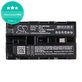 Μπαταρία για Line 6 James Tyler Variax, Line 6 JTV Guitar, 2600mAh, Li-Ion, 7.4V, BA12, HQ