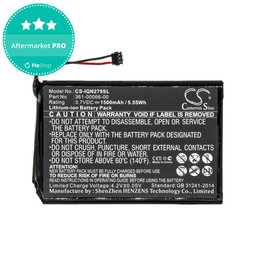Μπαταρία για Garmin Nüvi 2757, 1500mAh, Li-Ion, 3.7V, 361-00066-00, HQ