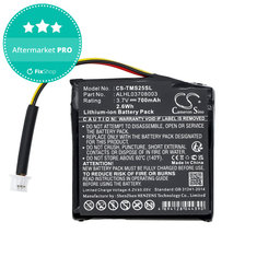 Μπαταρία για TomTom Star 20, 700mAh, Li-Ion, 3.7V, ALHL03708003, HQ