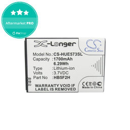 Μπαταρία για Huawei E5330, 1700mAh, Li-Ion, 3.7V, HB5F2H, HQ