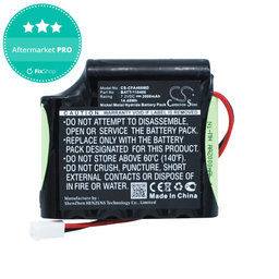 Μπαταρία για Cefarm Rehab 4, Stimulator Globus Mystim, 2000mAh, Ni-MH, 7.2V, BATT/110466, HQ