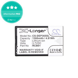 Μπαταρία για Doro Primo 365, 1300mAh, Li-Ion, 3.7V, RCB01, HQ