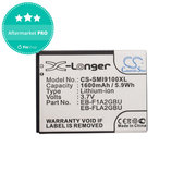 Μπαταρία για Samsung i9100, Galaxy S II, 1600mAh, Li-Ion, 3.7V, EB-F1A2GBU, HQ