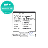 Μπαταρία για Doro PhoneEasy 2314, 2315, 1360, 520, 800mAh, Li-Ion, 3.7V, DBF-800A, HQ