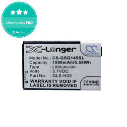 Μπαταρία για Gigabyte GSmart G1345, 1500mAh, Li-Ion, 3.7V, GLS-H03, HQ