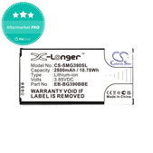Μπαταρία για Samsung Galaxy Xcover 4, 4S, 2800mAh, Li-Ion, 3.85V, EB-BG390BBE, HQ
