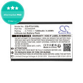 Μπαταρία για Panasonic Kx-Tf200, Kx-Tu110, 1200mAh, Li-Ion, 3.7V, 523450AR, HQ