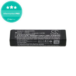 Μπαταρία για Shure GLXD1, 2, MXW2, 1100mAh, Li-Ion, 3.7V, SB902, HQ