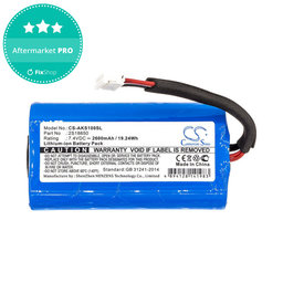 Μπαταρία για Anker Soundcore Boost, 2600mAh, Li-Ion, 7.4V, 2S18650, HQ