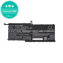 Μπαταρία για Lenovo X1, 3300mAh, Li-Pol, 15.2V, 00HW028, HQ