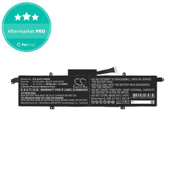 Μπαταρία για Asus ROG Zephyrus G14 Ga401, 4850mAh, Li-Pol, 15.4V, C41N1908, HQ