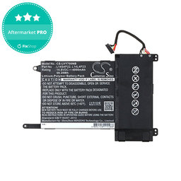 Μπαταρία για Lenovo Eraser Y700, IdeaPad Y700, 4000mAh, Li-Pol, 14.8V, L14S4P22, HQ