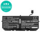 Μπαταρία για Dell XPS 13 9300, 9380, 9310, 6500mAh, Li-Pol, 7.6V, 2XXFW, HQ