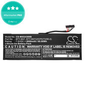 Μπαταρία για MSI GS40, GS43, MS14, 8000mAh, Li-Ion, 7.6V, BTY-M47, HQ