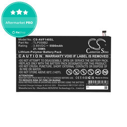 Μπαταρία για Vodafone Tab Prime 7, 5500mAh, Li-Pol, 3.85V, TLP058B2, HQ