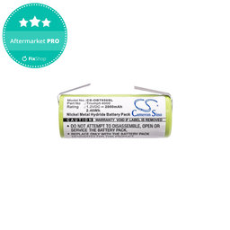 Μπαταρία για Oral-B Triumph 4000, 2000mAh, Ni-MH, 1.2V, 3761, HQ