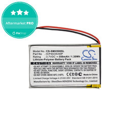 Μπαταρία για Sena SMH-5, 350mAh, Li-Pol, 3.7V, ICP40/25/40P, HQ