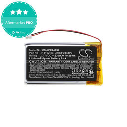 Μπαταρία για Jabra Pro 9400, 9450, 9460, 9465, 9470, 230mAh, Li-Pol, 3.7V, 14192-00, HQ