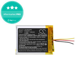 Μπαταρία για HyperX Cloud Flight, Cloud Alpha, 1500mAh, Li-Pol, 3.7V, PL644050, HQ