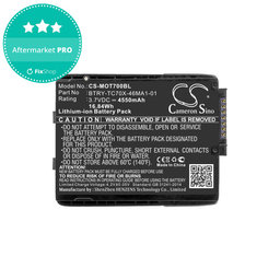 Μπαταρία για Motorola TC70, Motorola TC75, 4550mAh, Li-Ion, 3.7V, 82-171249-01, HQ