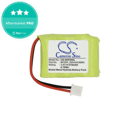 Μπαταρία για Dogtra Receiver, Collar, 210mAh, Ni-MH, 3.6V, BP20R, HQ