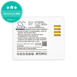 Μπαταρία για Arlo Pro, Arlo Pro 2, Netgear, 2200mAh, Li-Ion, 7.4V, A-1, HQ