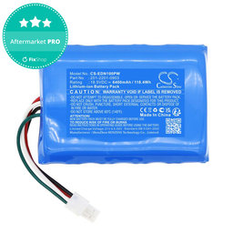 Μπαταρία για Ecovacs BAIZE, G1-800, GX-600, GOAT G1, 6400mAh, Li-Ion, 18.5V, 201-2201-0903, HQ