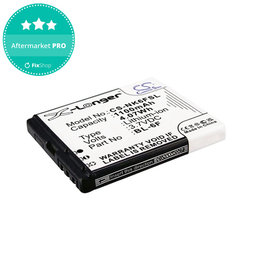 Μπαταρία για Nokia N78, N79, N95 8GB, 1100mAh, Li-Ion, 3.7V, BL-6F, HQ