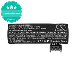Μπαταρία για Ingenico Move 5000, 3000mAh, Li-Ion, 3.7V, F26402376, HQ