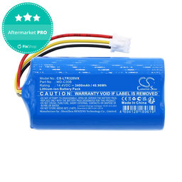 Μπαταρία για Blaupunkt BlueBot XSMART, 3400mAh, Li-Ion, 14.4V, BPK-VCBB1XB, Xboost, D071-INR-CH-4S1P, HQ