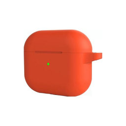 Θήκη Σιλικόνης για AirPods 3, Πορτοκαλί, Orange
