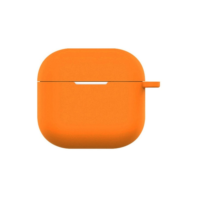 Θήκη Σιλικόνης για AirPods 4, Πορτοκαλί, Orange