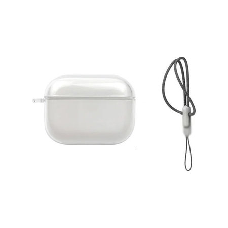 Θήκη Σιλικόνης για AirPods Pro, Διαφανές, Transparent