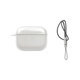 Θήκη Σιλικόνης για AirPods Pro, Διαφανές, Transparent