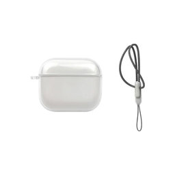 Θήκη Σιλικόνης για AirPods 3, Διαφανές, Transparent