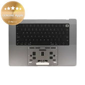 Άνω πλαίσιο πληκτρολογίου για MacBook Pro 16" A2780 (2023), με πληκτρολόγιο US και μπαταρία, Space Gray, 661-32189, Genuine Apple