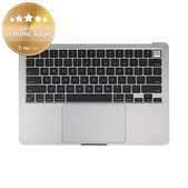 Άνω πλαίσιο πληκτρολογίου για MacBook Air 13", A3113 (2024), με πληκτρολόγιο US και μπαταρία, Space Gray, 661-40227, Genuine Apple