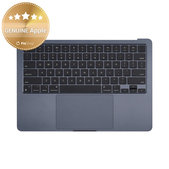 Άνω πλαίσιο πληκτρολογίου για MacBook Air 13", A3113 (2024), με πληκτρολόγιο US και μπαταρία, Midnight, 661-40230, Genuine Apple
