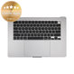 Άνω πλαίσιο πληκτρολογίου για MacBook Air 15", A3114 (2024), με πληκτρολόγιο US και μπαταρία, Space Gray, 661-40266, Genuine Apple