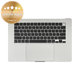 Άνω πλαίσιο πληκτρολογίου για MacBook Air 15", A3114 (2024), με πληκτρολόγιο US και μπαταρία, Silver, 661-40267, Genuine Apple