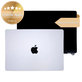 Οθόνη LCD για MacBook Pro 14", A3112, A3185 (2024), με μπροστινό γυαλί και κάλυμμα, Nano-Texture, Silver, 661-41793, Genuine Apple