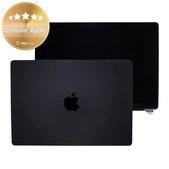 Οθόνη LCD για MacBook Pro 14", A3112, A3185 (2024), με μπροστινό γυαλί και κάλυμμα, Space Black, 661-41794, Genuine Apple