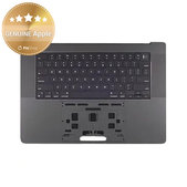 Άνω πλαίσιο πληκτρολογίου για MacBook Pro 16", A3403 (2024), με πληκτρολόγιο US και μπαταρία, Space Black, 661-42823, Genuine Apple